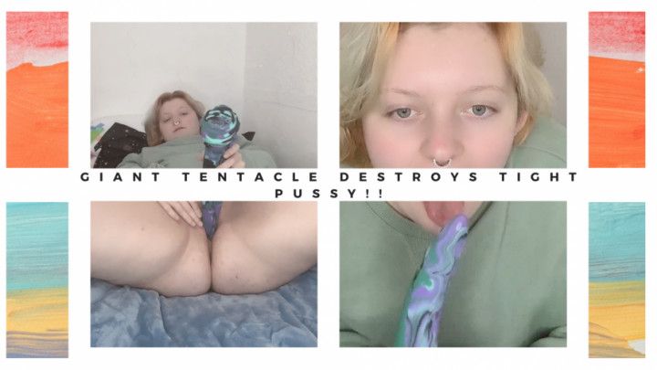 Big Tentacle vs Tight Pussy