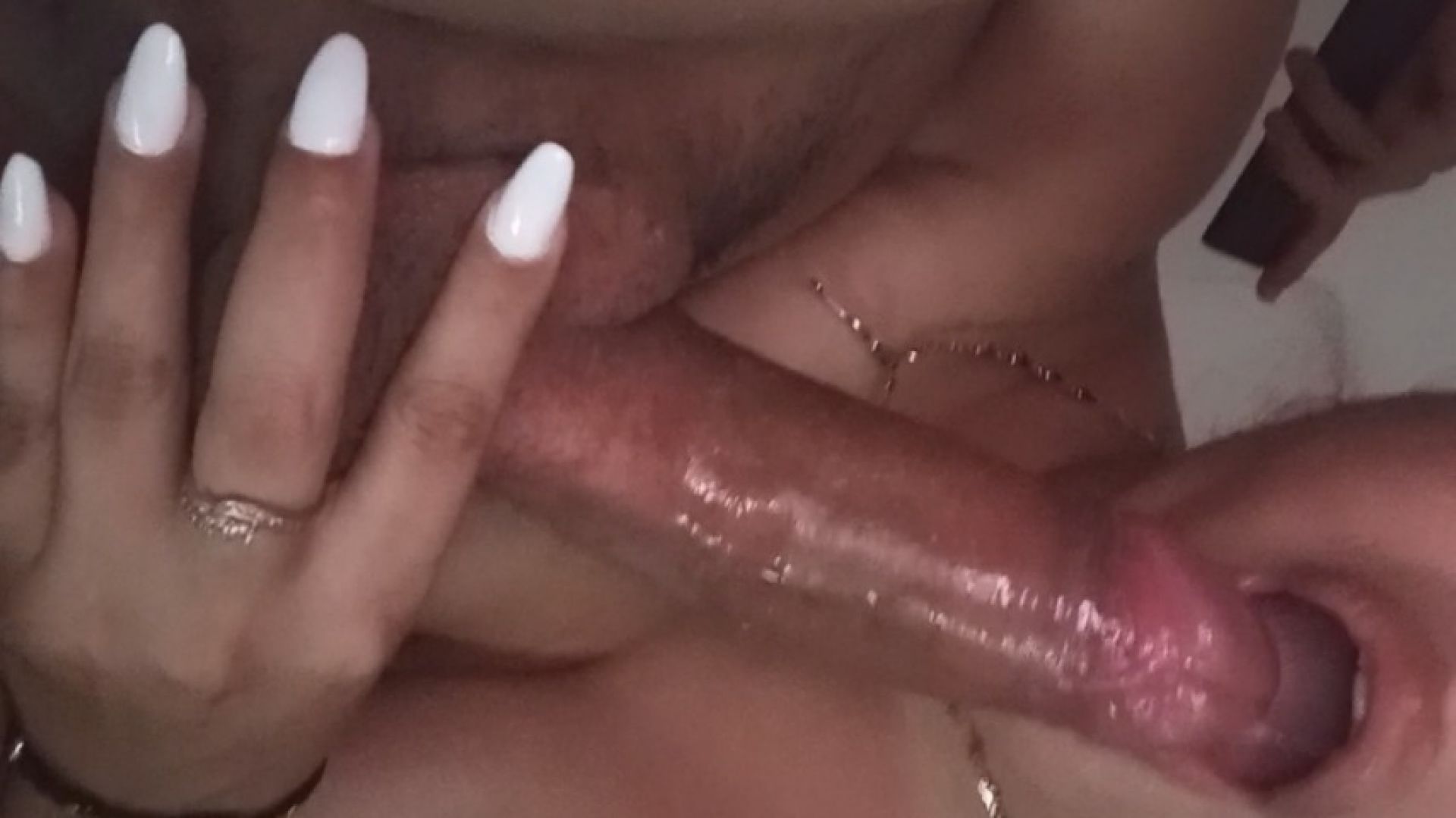 pov blowjob to the big cock boy and spoil to my cuckold