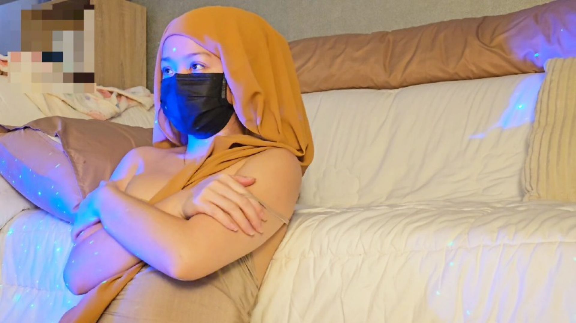 Veiled Desires: A Tease in Hijab - Dare to watch