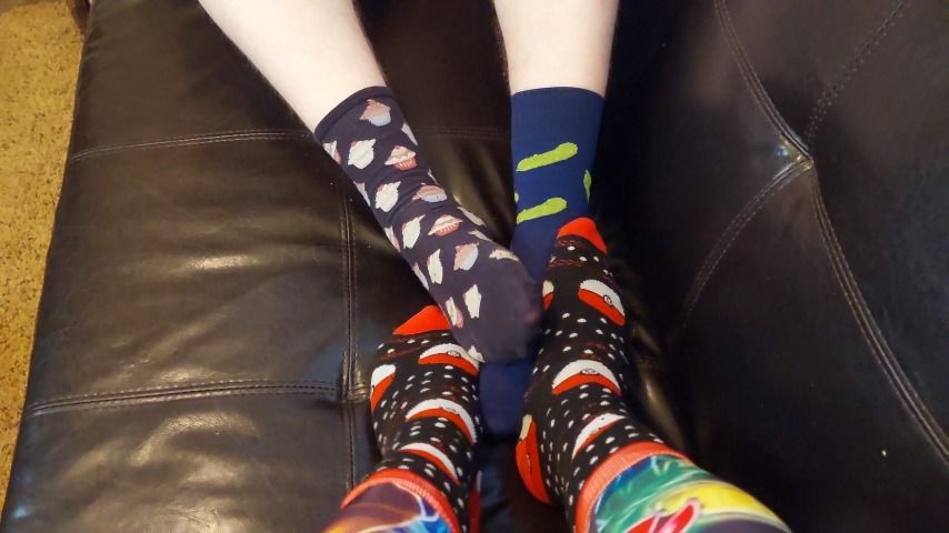 Playing Footsies With a Girl Friend