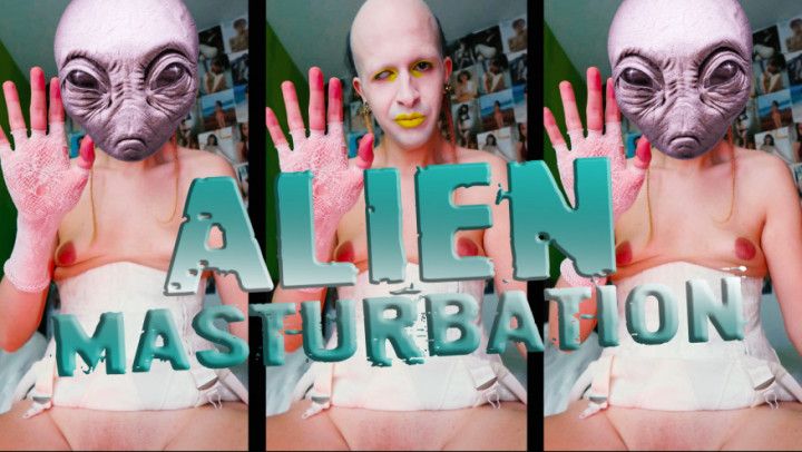 Ugly Alien Solo Masturbation