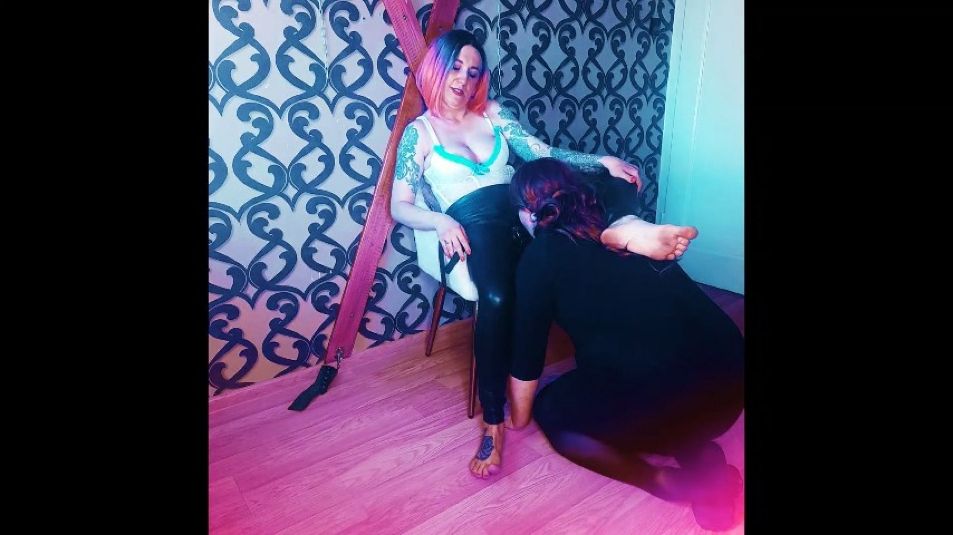 POLISH LANGUAGE real life sissy pegging and dildo sucking