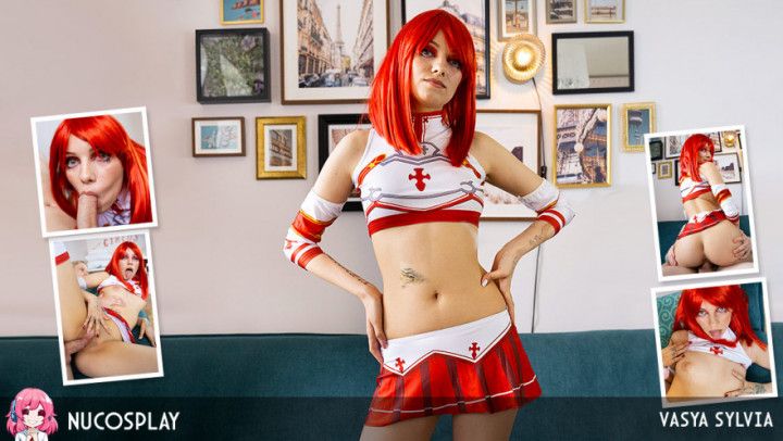 Vasya Sylvia Is A Horny Anime Slut Who Needs Cock Badly