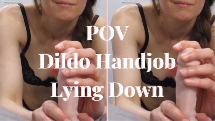 POV Dildo Handjob GFE - Gentle