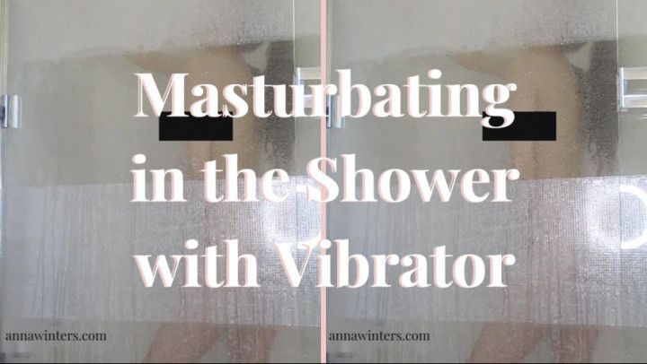 Shower Masturbation with Vibrator