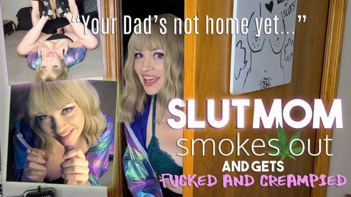 Horny Mom Smokes and Fucks Son