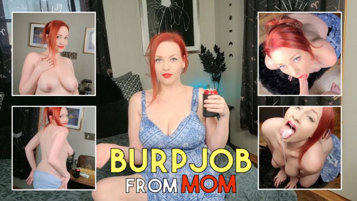 Mom Strips and Burps On Your Cock POV