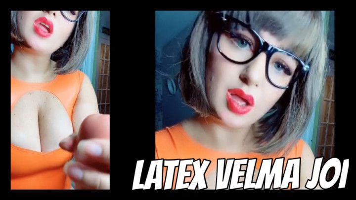 Velma JOI LATEX cosplay