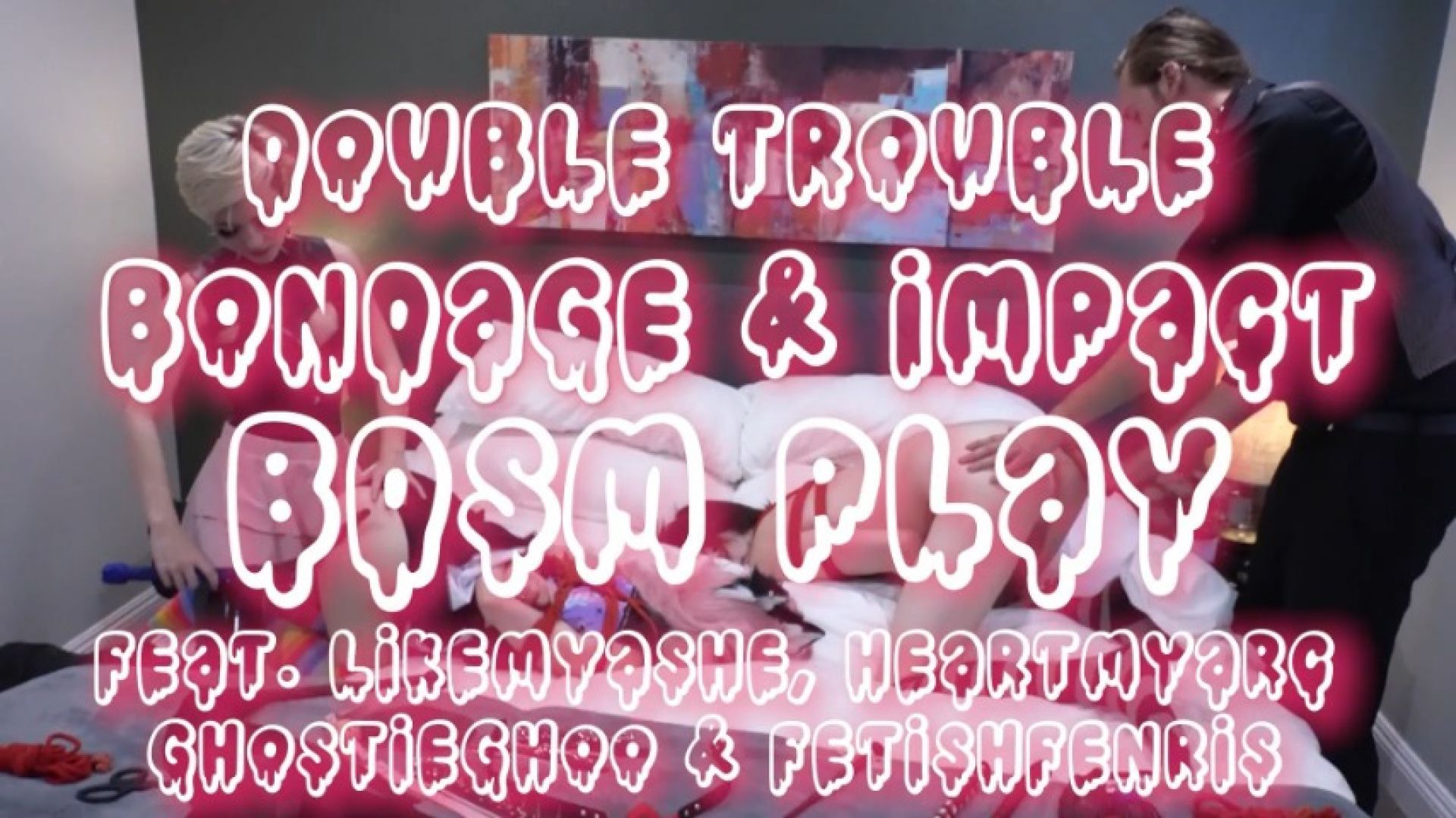 Double Trouble: Bondage &amp; Impact - BDSM Play