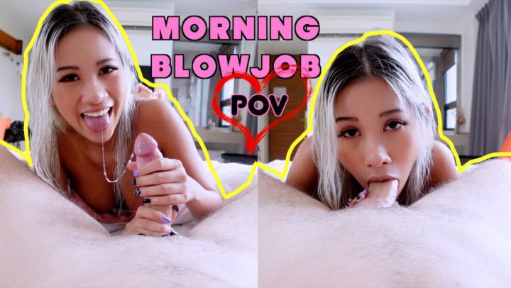 POV Morning Blowjob