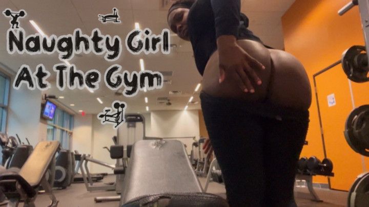 Naughty Girl At The Gym