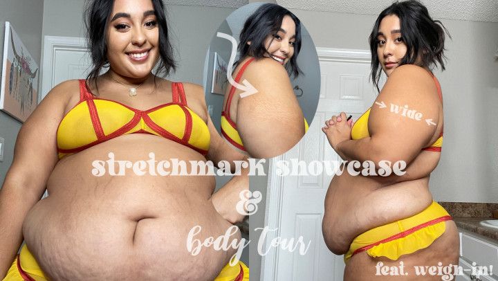 Stretchmark + Body Tour at my FATTEST