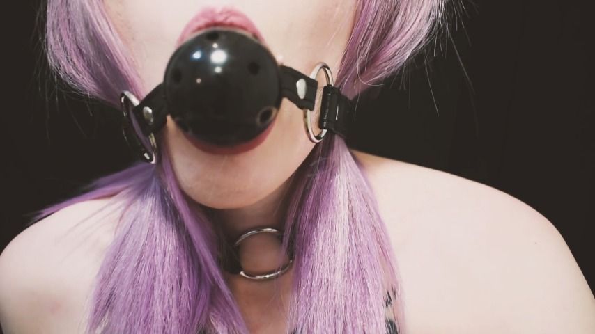 BDSM Ballgagged Bondage Humiliation