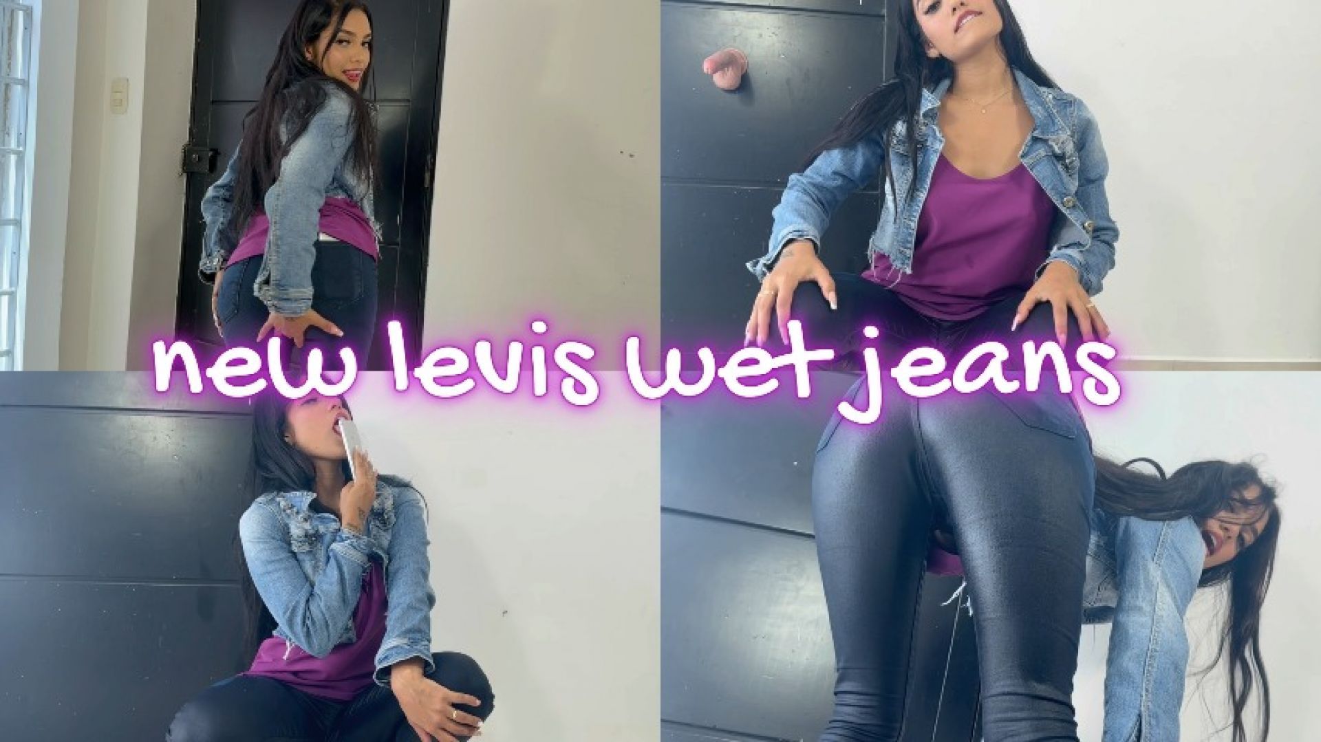 WET JEANS LEVIS