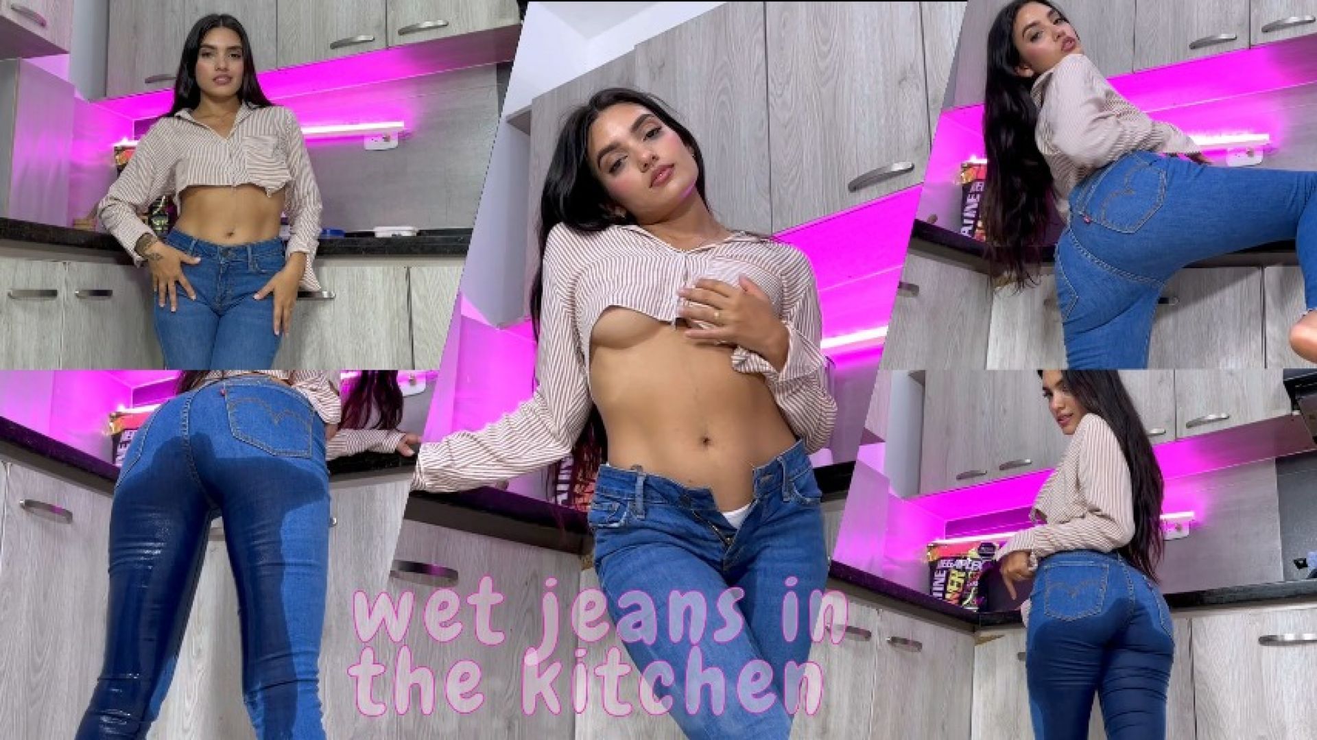 Wet Jeans In The Kitchen