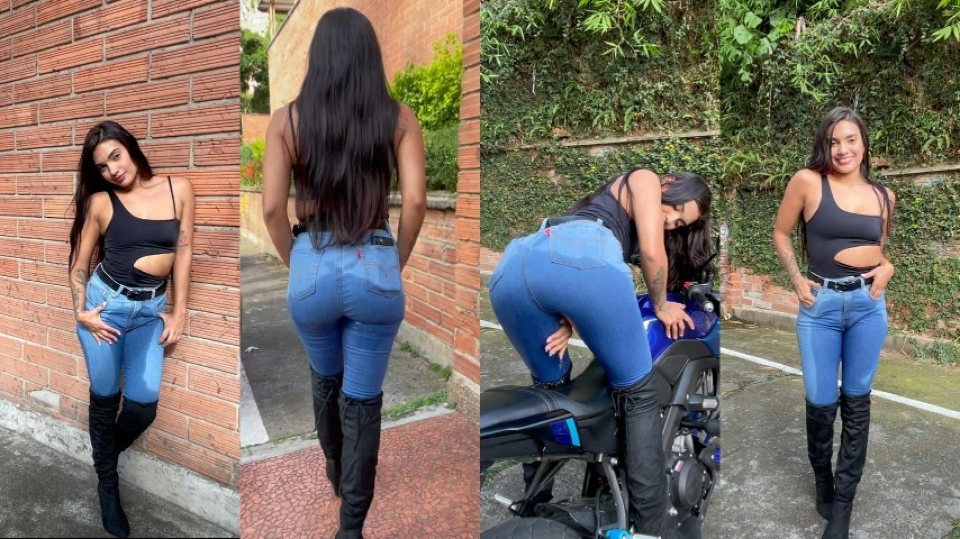 wet jeans in public #3