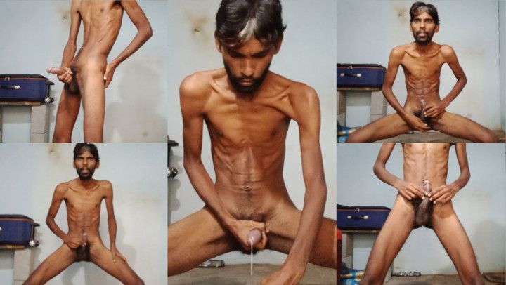 Rajesh Playboy 993 moaning showing ass hole spanking cumming