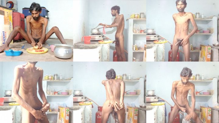 Rajesh Playboy 993 cooking naked masturbating cumming