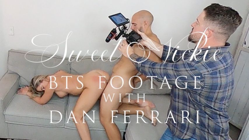 BTS of Vickie and Dan Ferrari