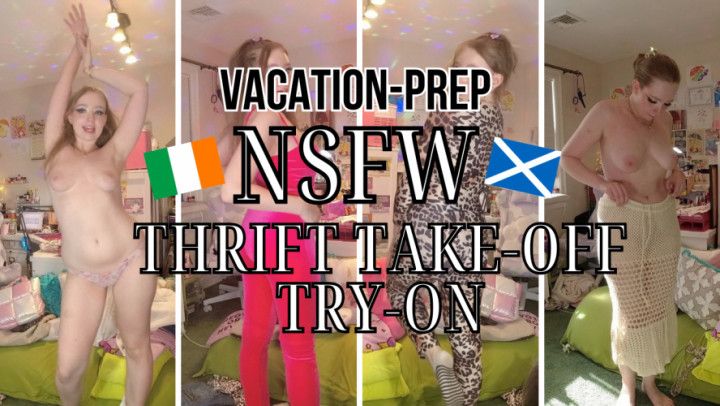 Vacay Thrift Try-On NSFW EDITION