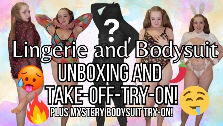 Lingerie Unboxing and TAKE-OFF-TRY-ON