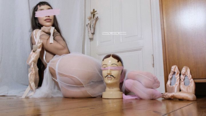 Naughty Nylon Ballerina