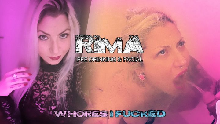 Rima | Pee in her mouth &amp; Facial