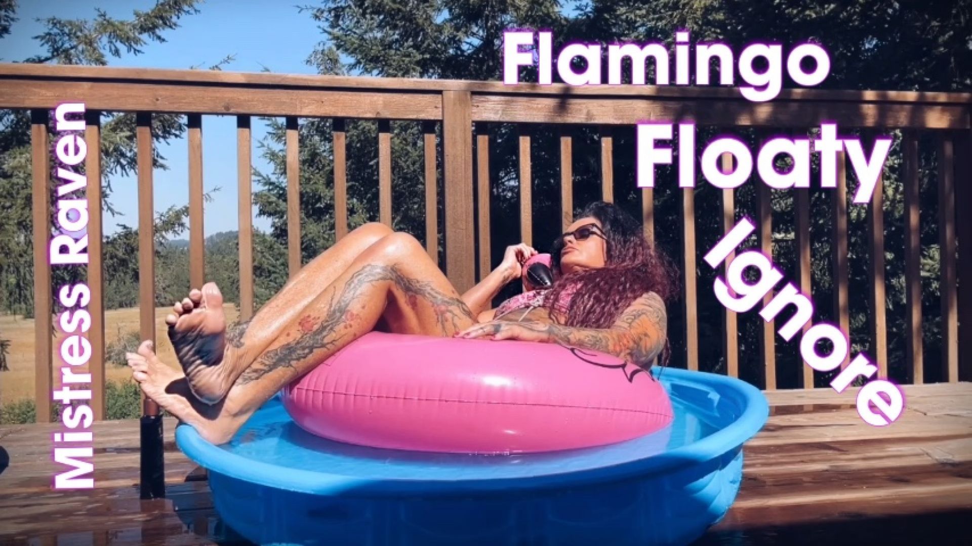 FLAMINGO FLOATY IGNORE