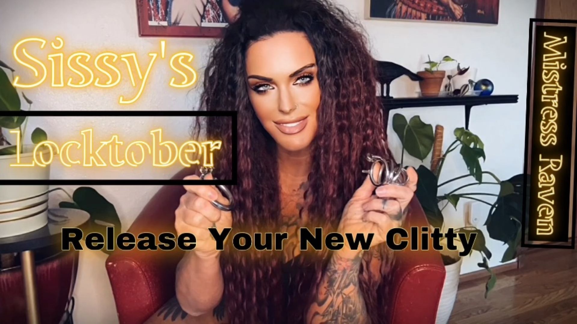 SISSY LOCKTOBER - RELEASE YOUR NEW CLITTY