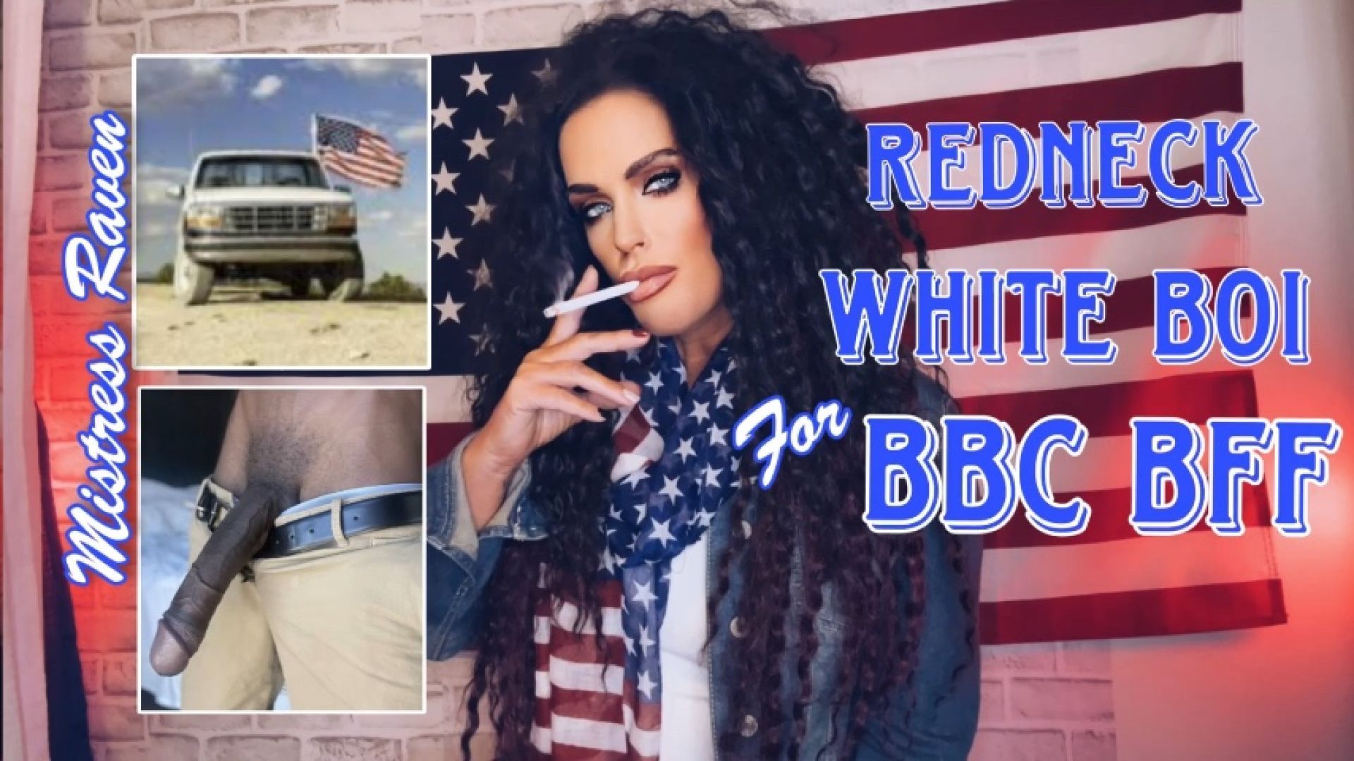 REDNECK WHITE BOI FOR BBC BFF