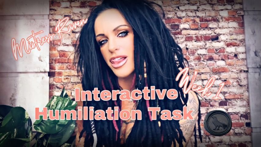 INTERACTIVE HUMILIATION TASK 2023 - WK 1