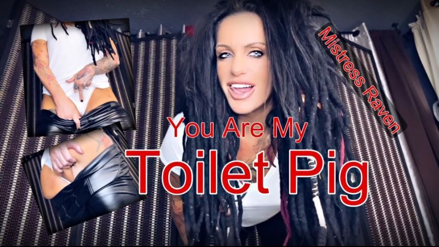 YOU ARE MY TOILET PIG