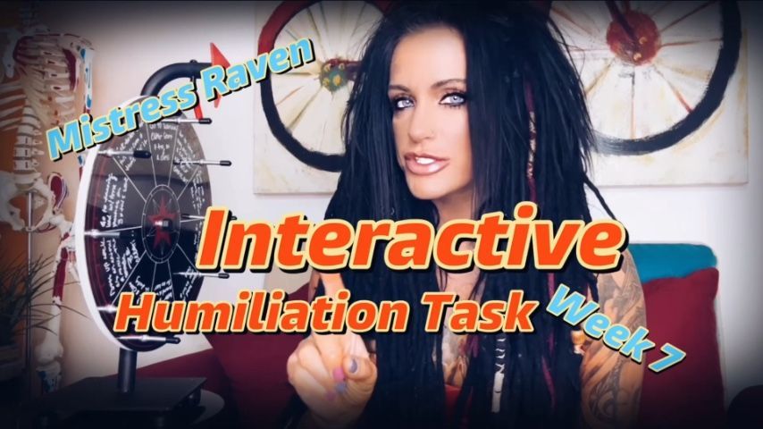 INTERACTIVE HUMILIATION TASK 2023 - Wk 7