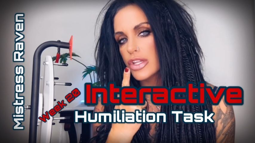 INTERACTIVE HUMILIATION TASK 2023 - WEEK 20