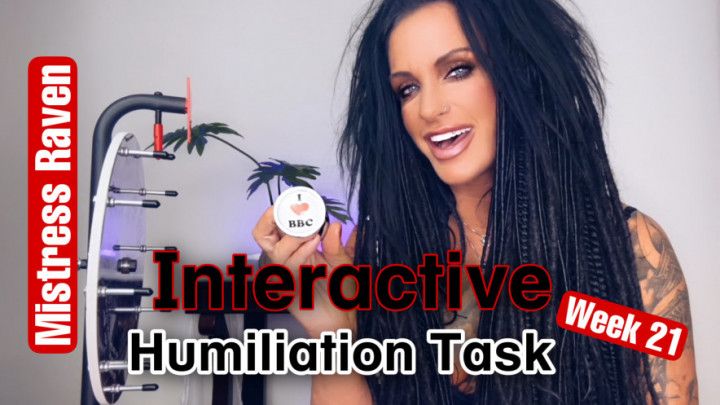 INTERACTIVE HUMILIATION TASK 2023 - WEEK 21