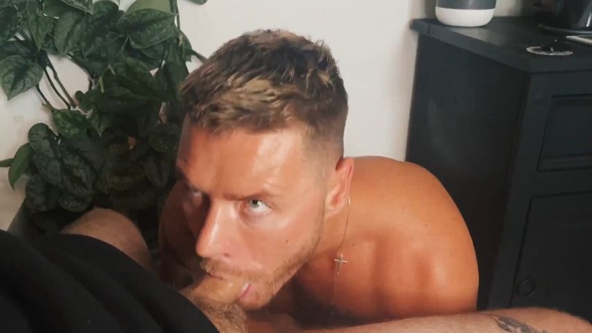 Intimate blowjob from Josh Moore