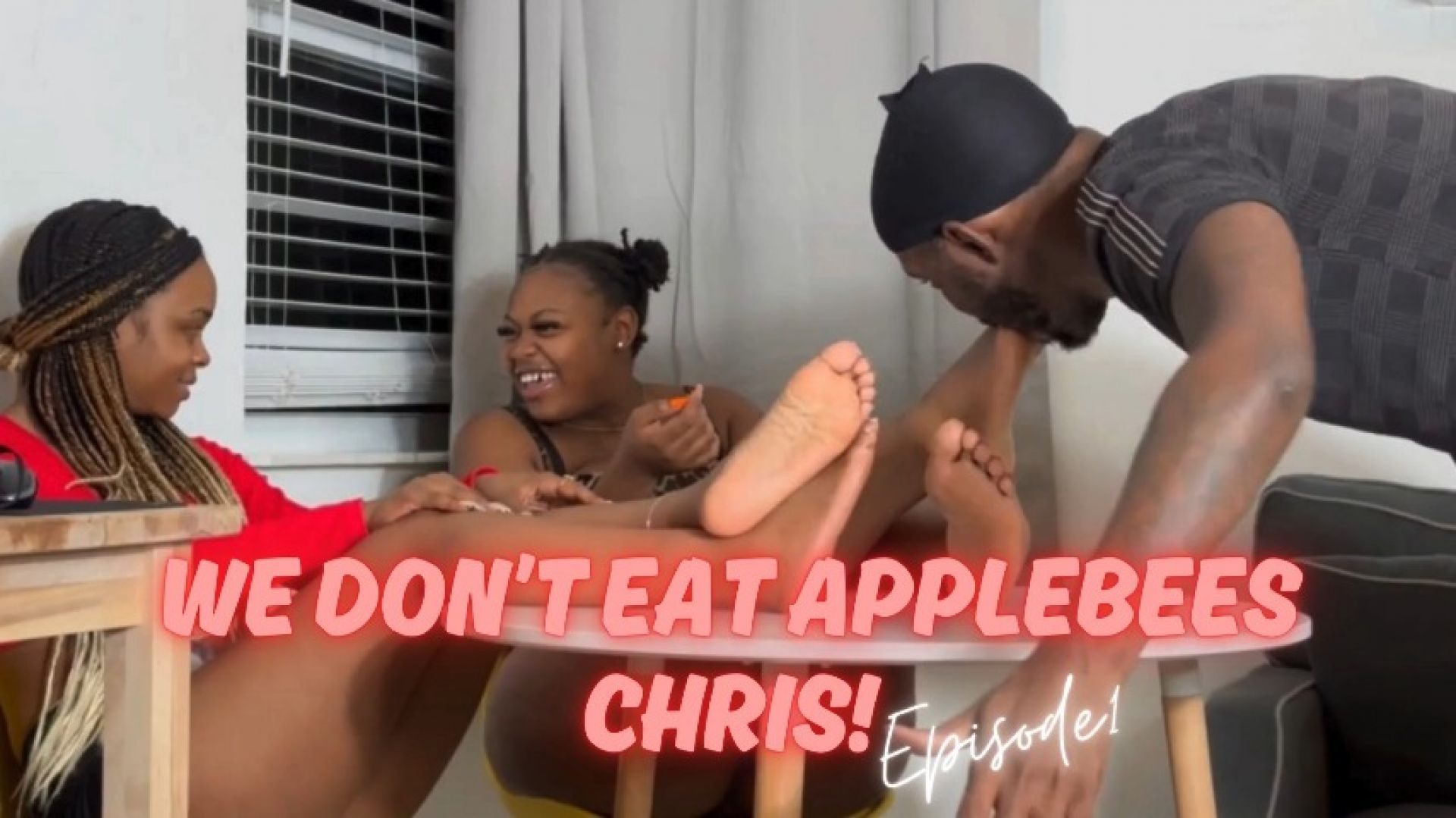 We don't eat Applebee's CHRIS