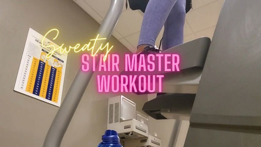 Sweaty Stairmaster Workout