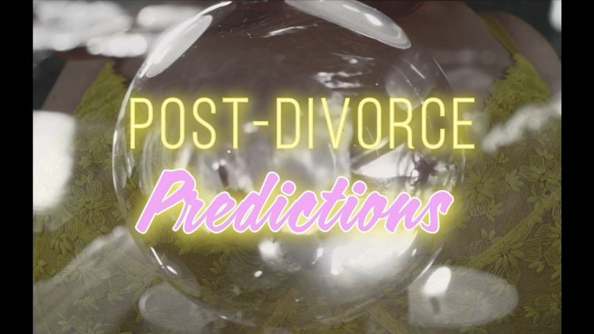 Post-Divorce Predictions