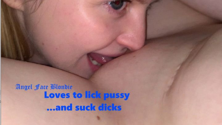 Funny angel face blond sucking &amp; fucking