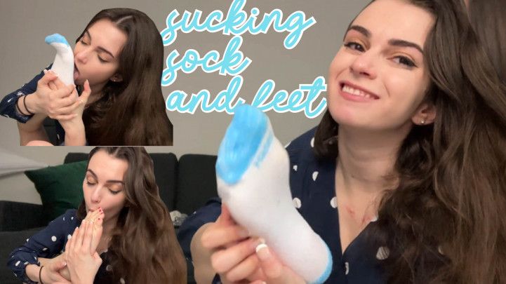 Foot and Sock Fetish Fantasy: Lusty Licking and Sucking