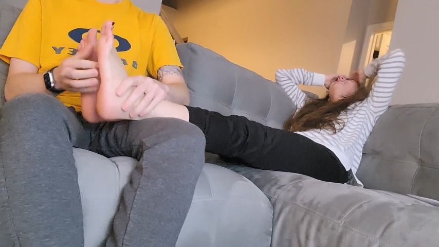 Couch Tickle Part 2