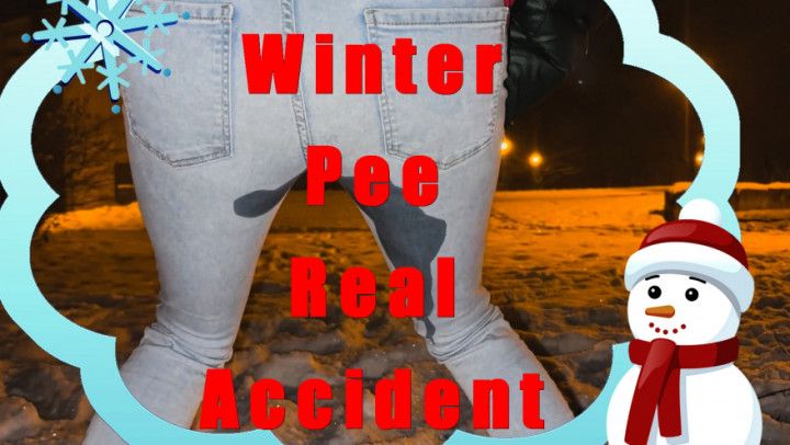 Winter pee real  accident