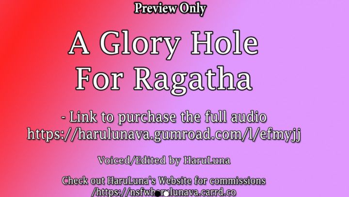 A Glory Hole For Ragatha 18+ Audio