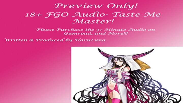 F4M] Taste Me Master! 18+ Fate Grand Order Audio