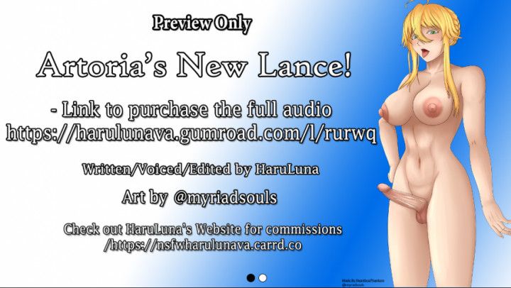 F4A] Artoria's New Lance! 18+ Fate Grand Order