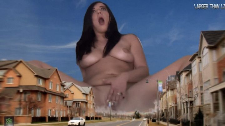 Orgasmic Giantess Grows with Each Orgasm