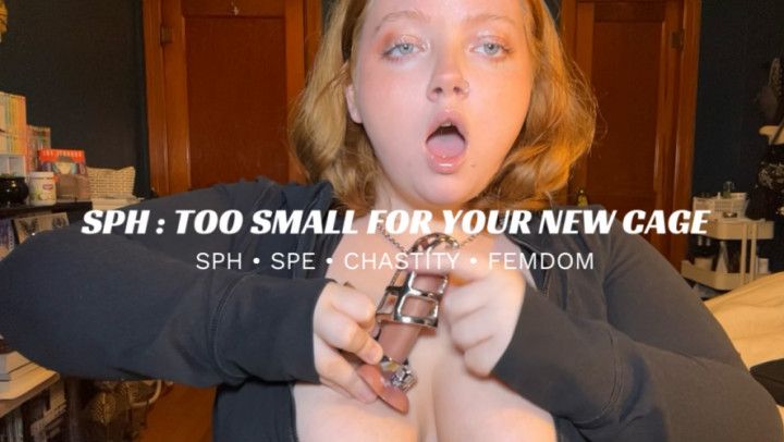 SPH Too Small For Your New Cage