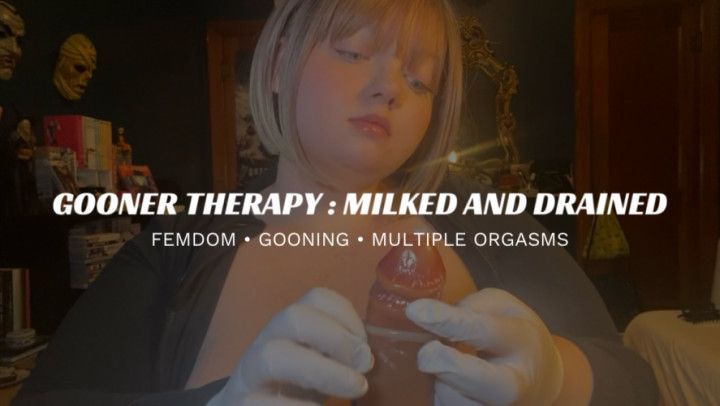 Gooner Therapy Milked and Drained