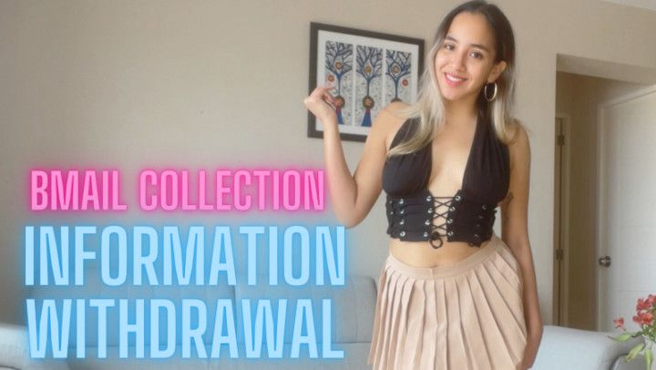 INFORMATION WITHDRAWAL Blackmail-Fantasy Collection Part 1